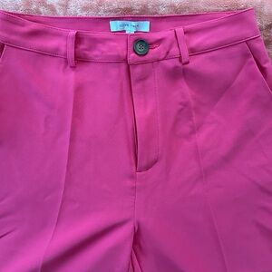 Fuchsia is straight leg pants
